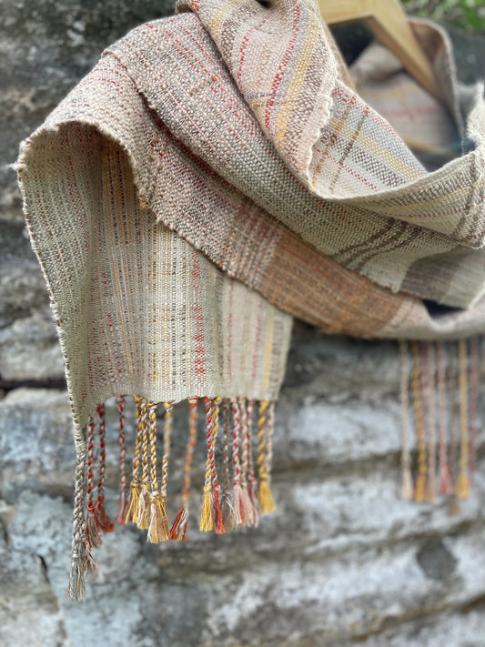 Clay ~ Hand-woven Scarf